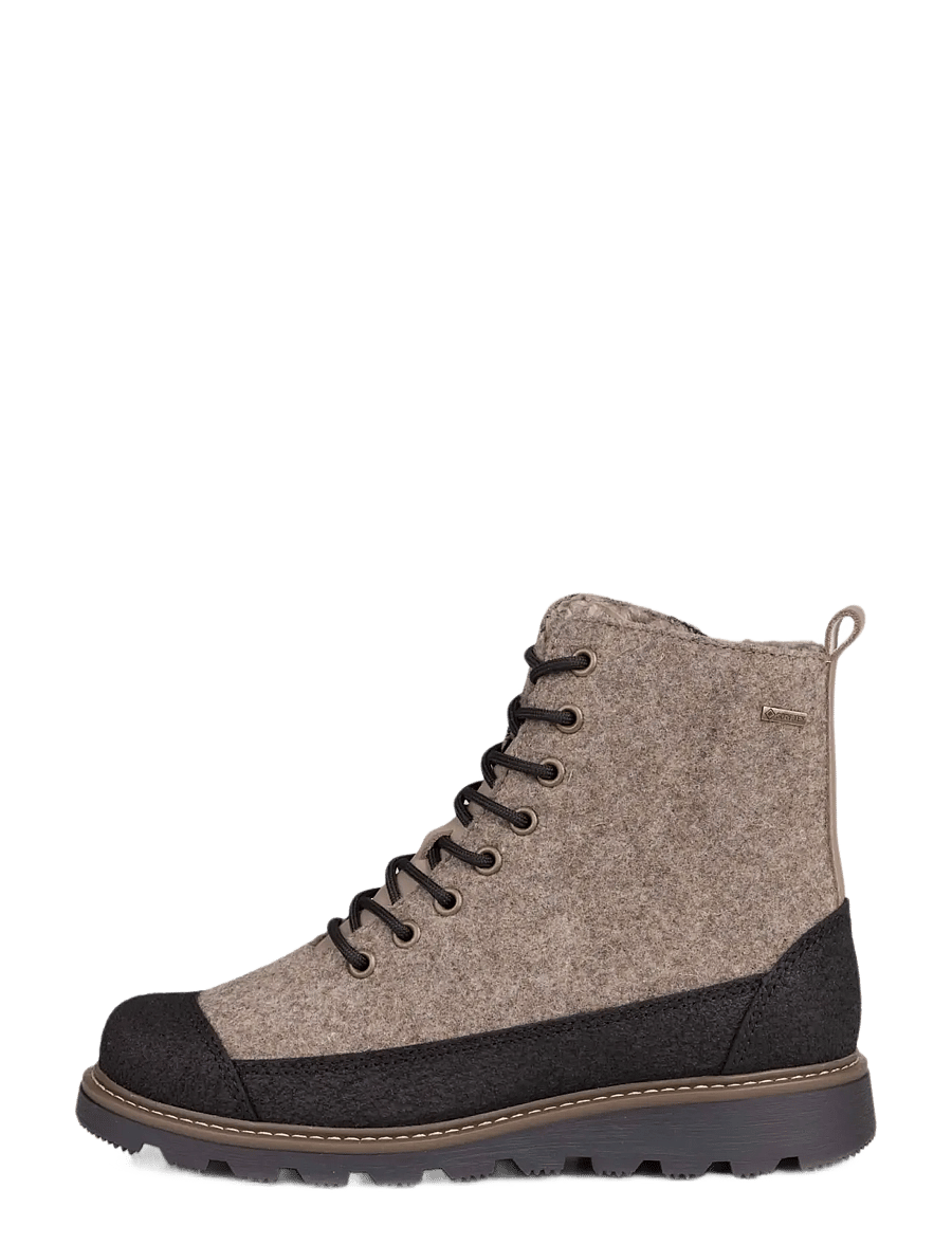 Pomar - PERHO GORE-TEX® Ankle Boots - paeltega saapad - beige - 1