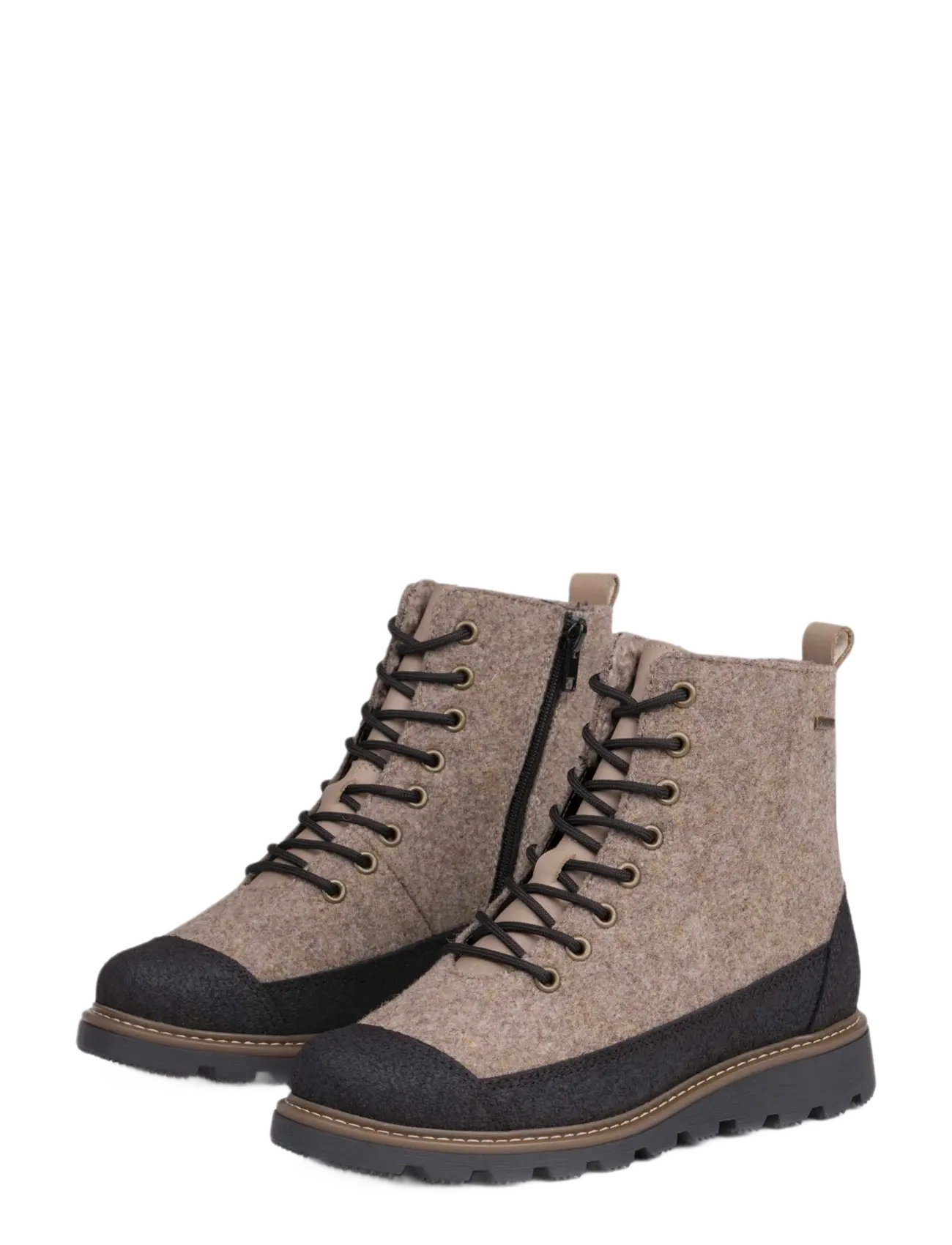 Pomar - PERHO GORE-TEX® Ankle Boots - paeltega saapad - beige - 2