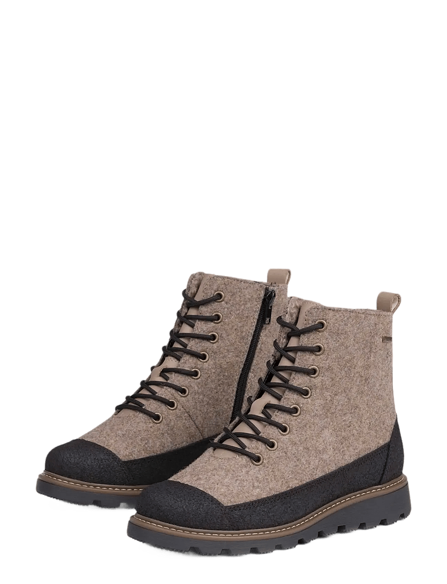 Pomar - PERHO GORE-TEX® Ankle Boots - paeltega saapad - beige - 2