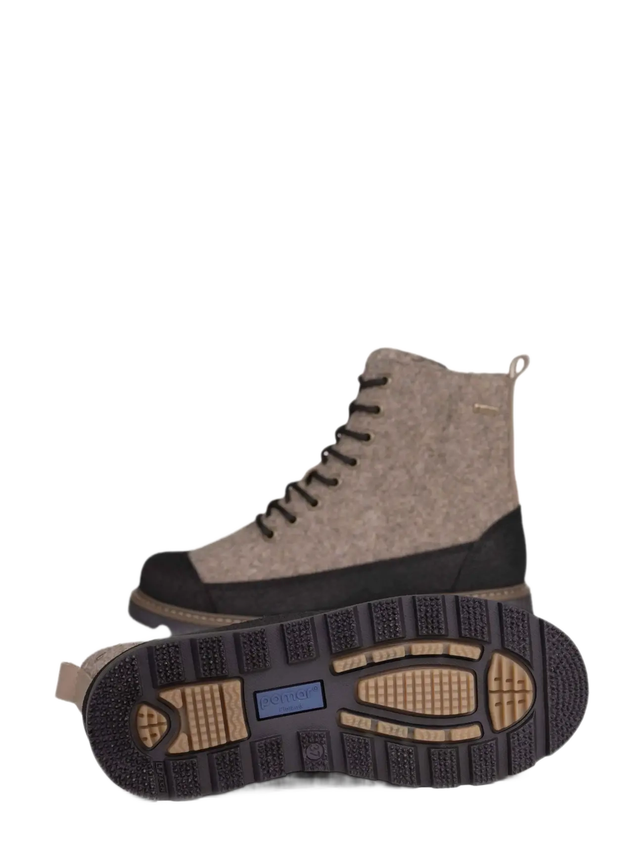 Pomar - PERHO GORE-TEX® Ankle Boots - paeltega saapad - beige - 4