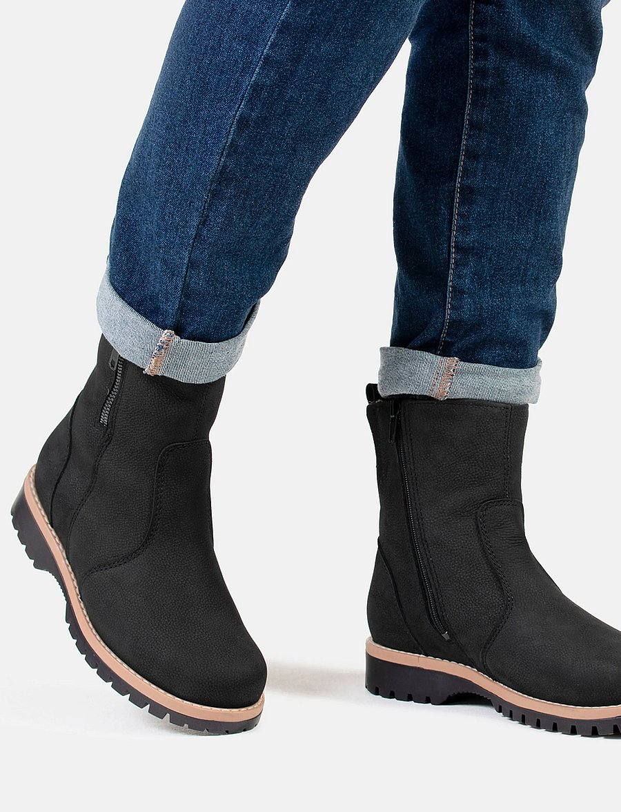 Pomar - TASSU GORE-TEX® Ankle Boots - vintersko - black - 0