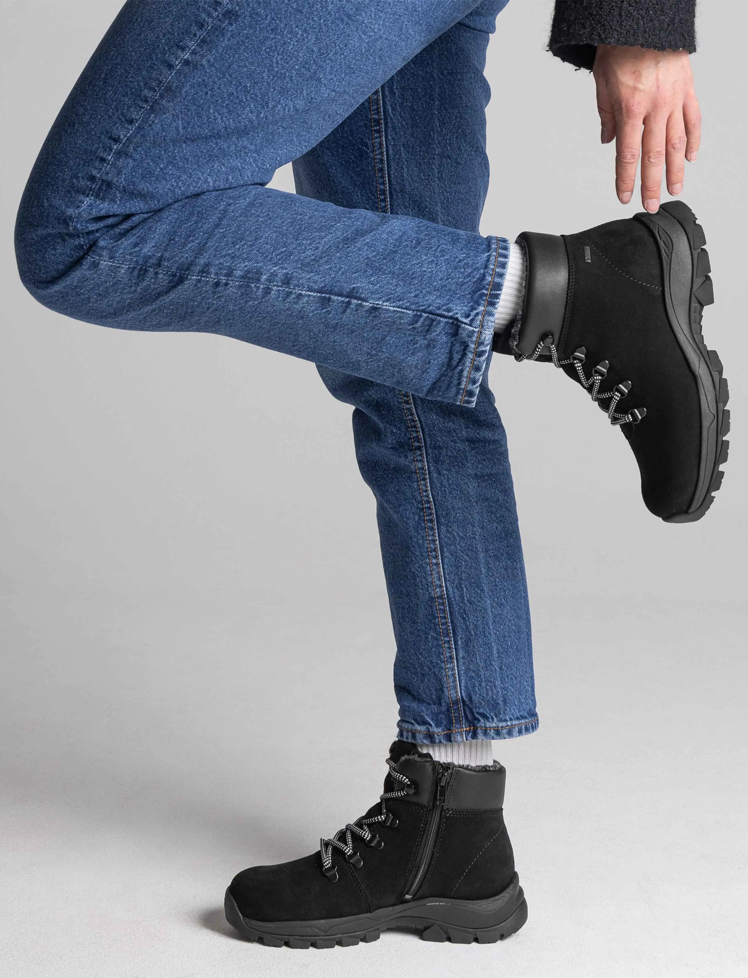 Pomar - KAAKKURI SPIKE GORE-TEX® Boots - paeltega saapad - black - 0