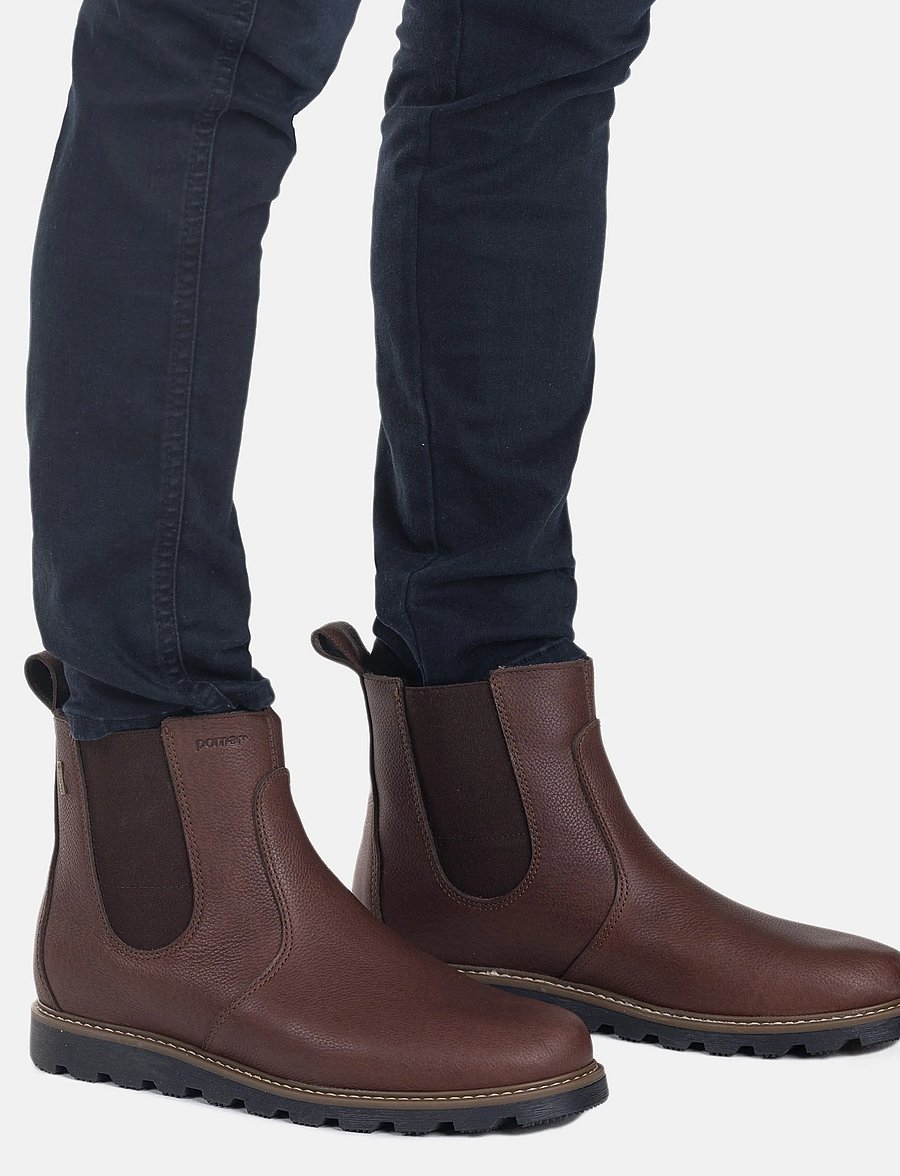 Pomar - RAJA GORE-TEX® Ankle Boots - winterstiefel - brown - 0
