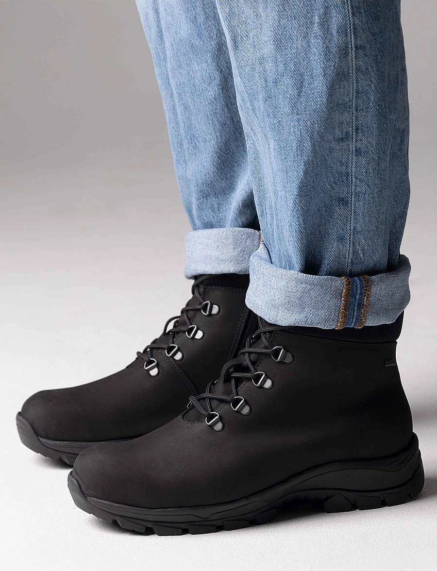Pomar - AHKIO SPIKE GORE-TEX® Boots - winterstiefel - black - 0