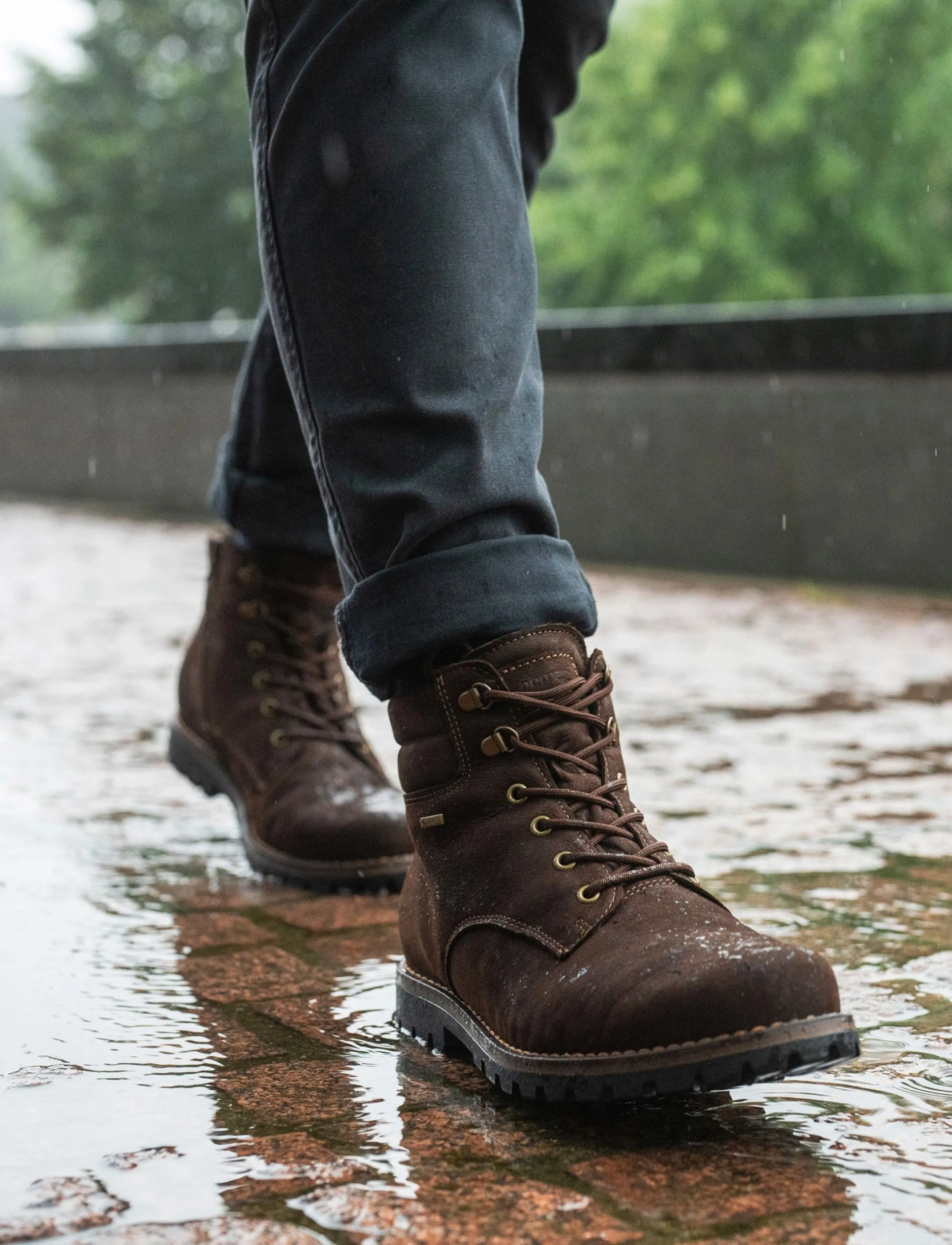 Pomar - OLOS GORE-TEX® Ankle Boots - winterstiefel - dark brown - 5