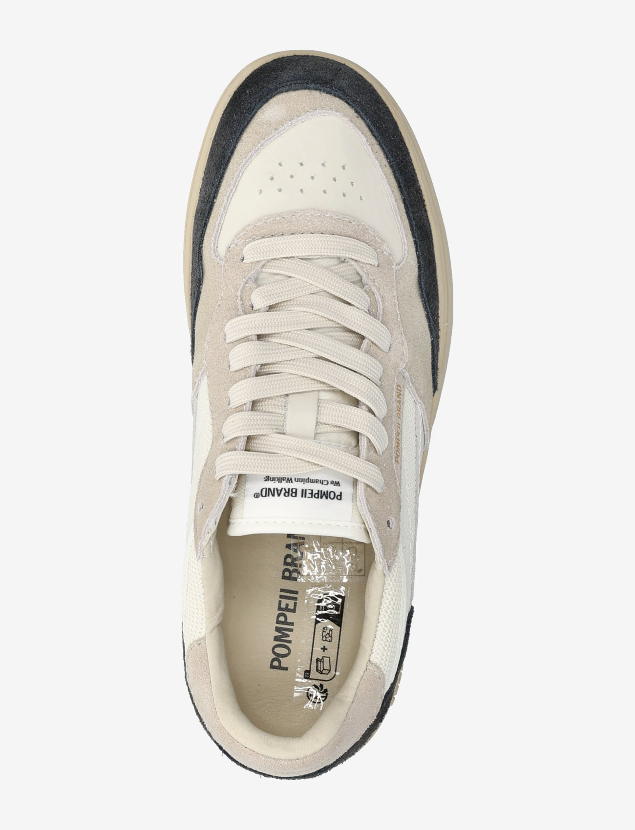 Pompeii - ELAN MESH ECRU ANTHRACITE - white & grey - 3