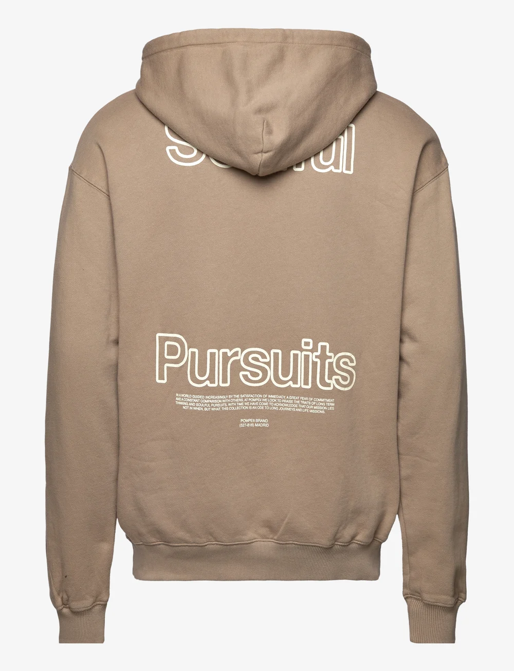 Pompeii - SOULFUL PURSUITS SAGE HOODIE - hoodies - light brown - 1