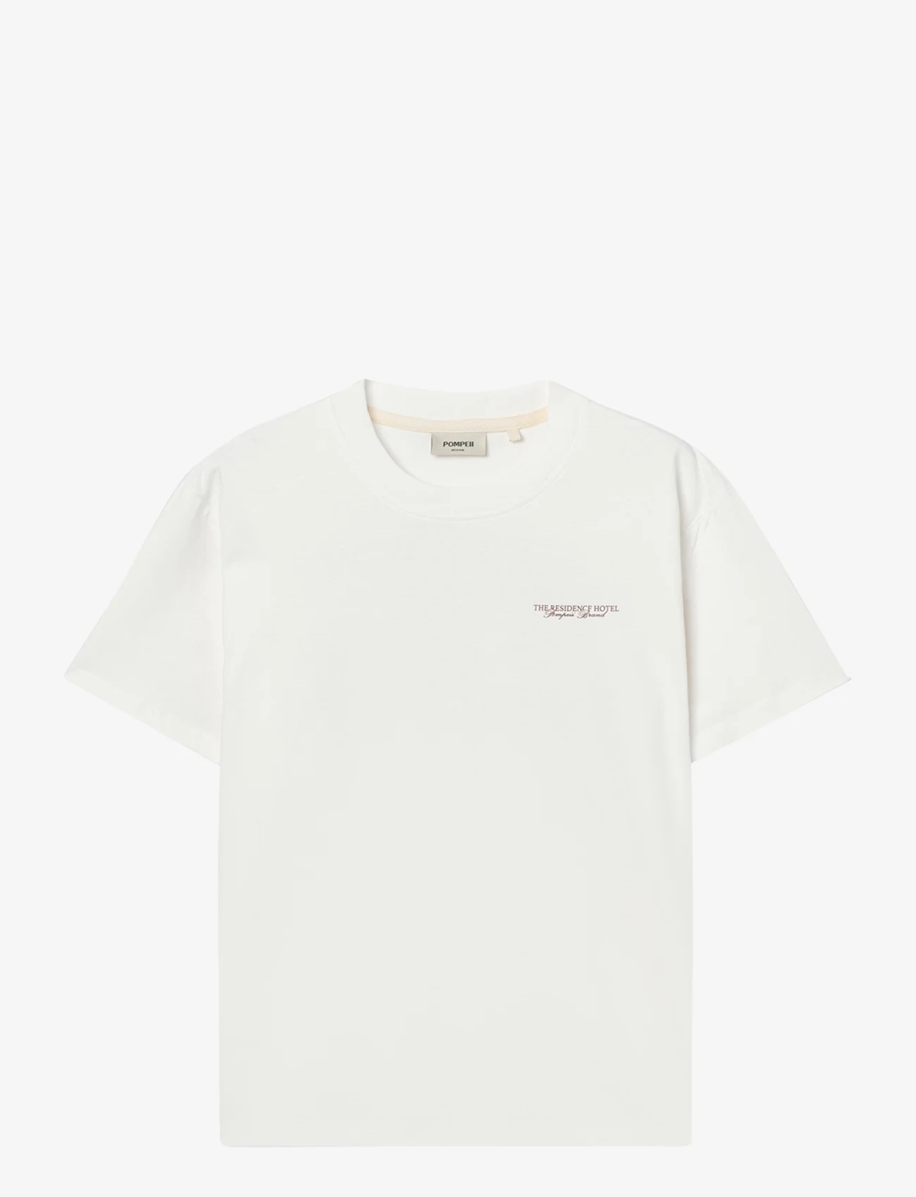 Pompeii - RESIDENCE GRAPHIC TEE - short-sleeved t-shirts - white - 0
