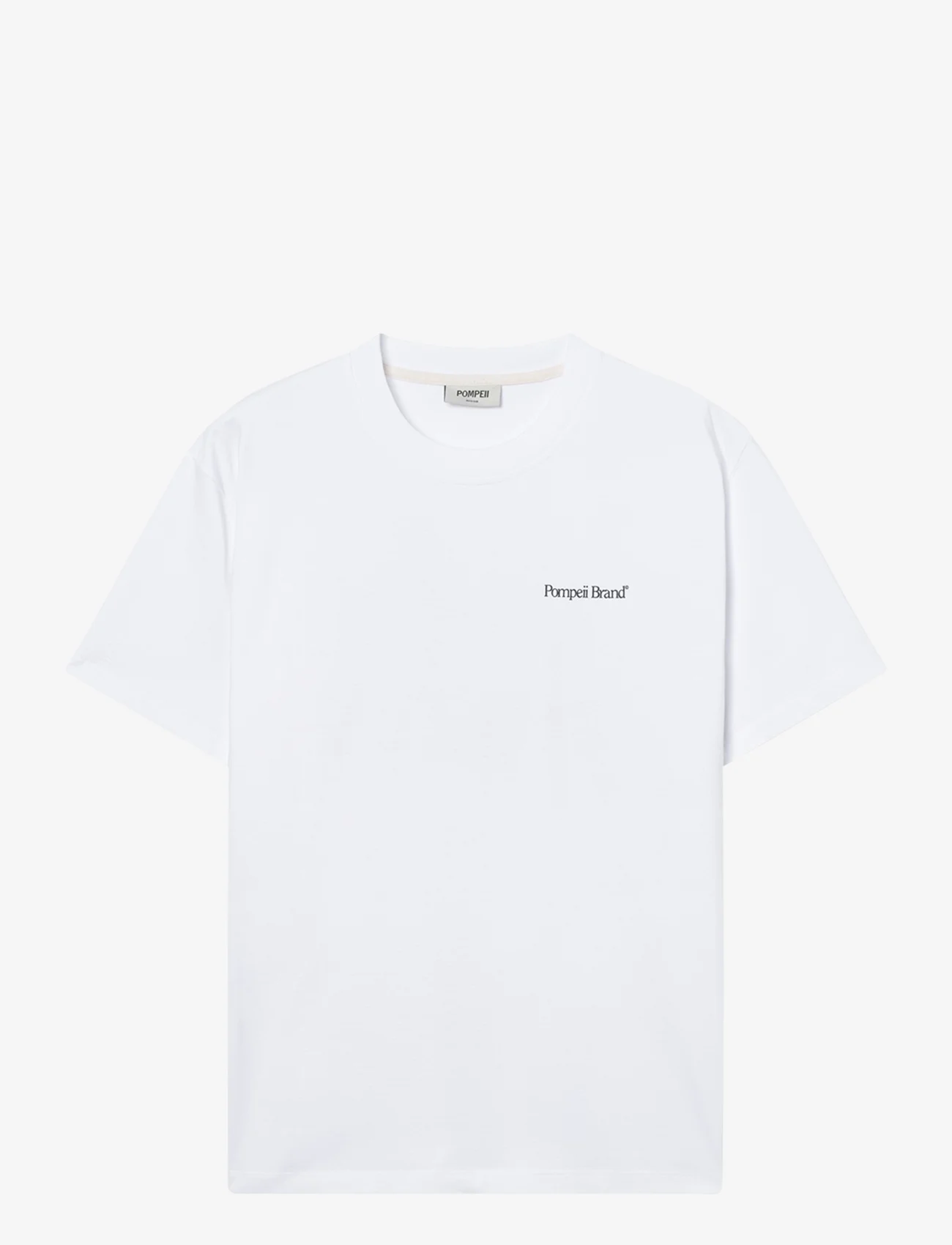 Pompeii - BURGERS IN BED GRAPHIC TEE - kortärmade t-shirts - white - 0