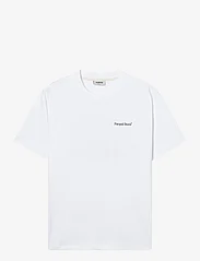 Pompeii - BURGERS IN BED GRAPHIC TEE - kortärmade t-shirts - white - 0