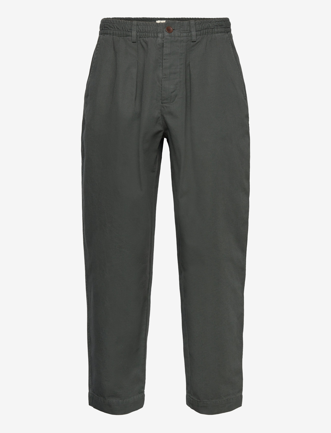Pompeii - EMERALD CANVAS LOOSE TROUSER - chinos - green - 0
