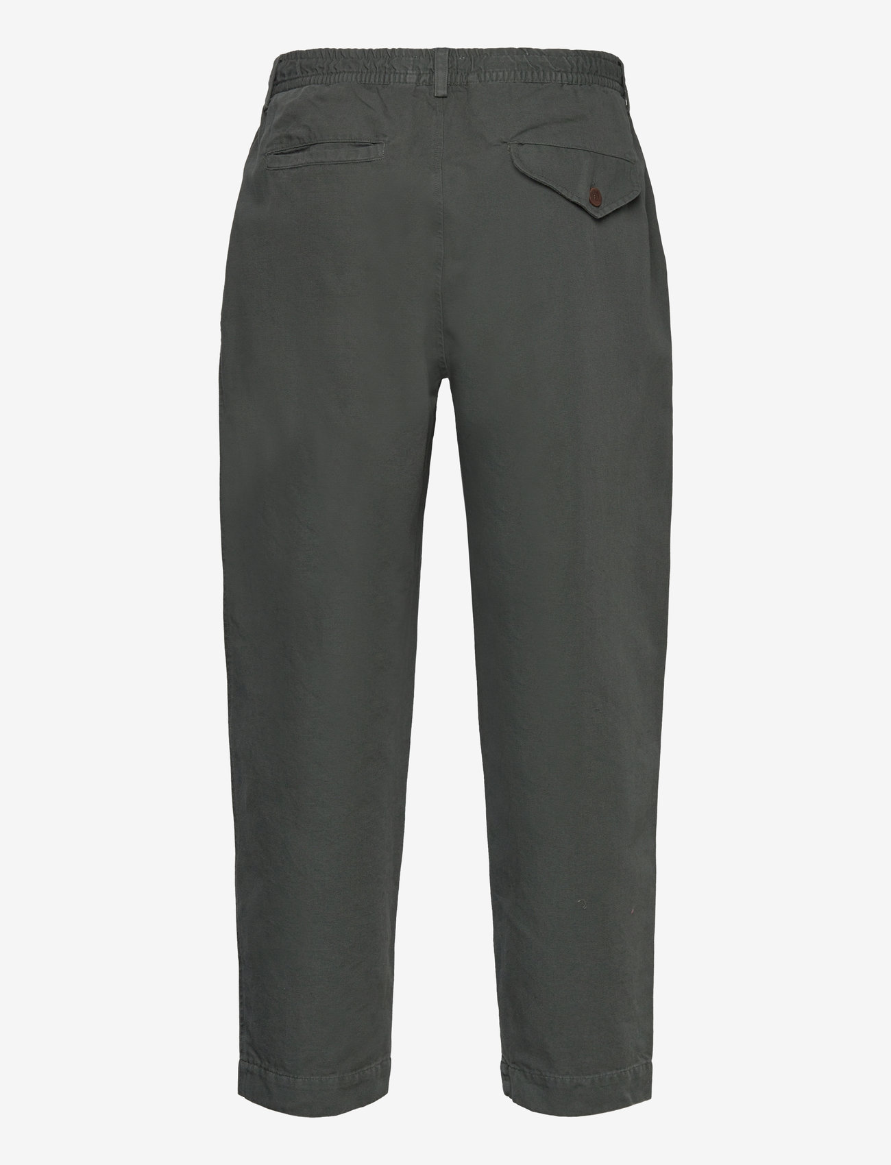 Pompeii - EMERALD CANVAS LOOSE TROUSER - chinos - green - 1