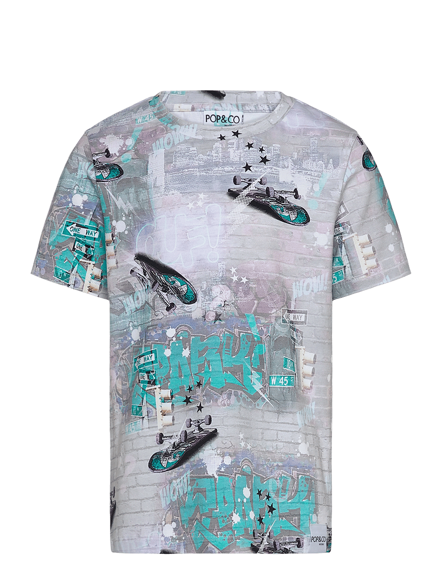 POP & CO - ALLEN - korte mouwen - skate - 0