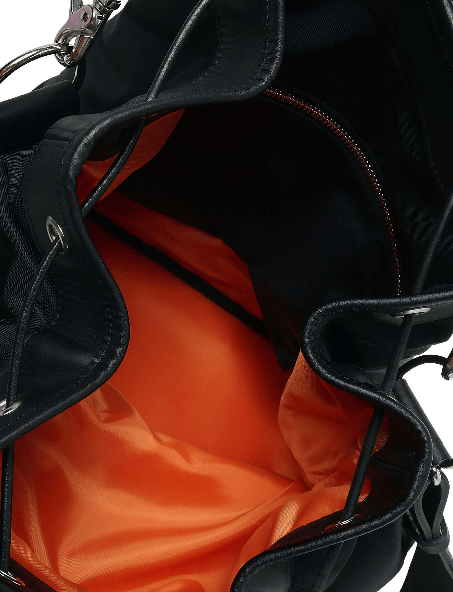 Porter Yoshida - String Drawstring Bag - Õlakotid - black - 3