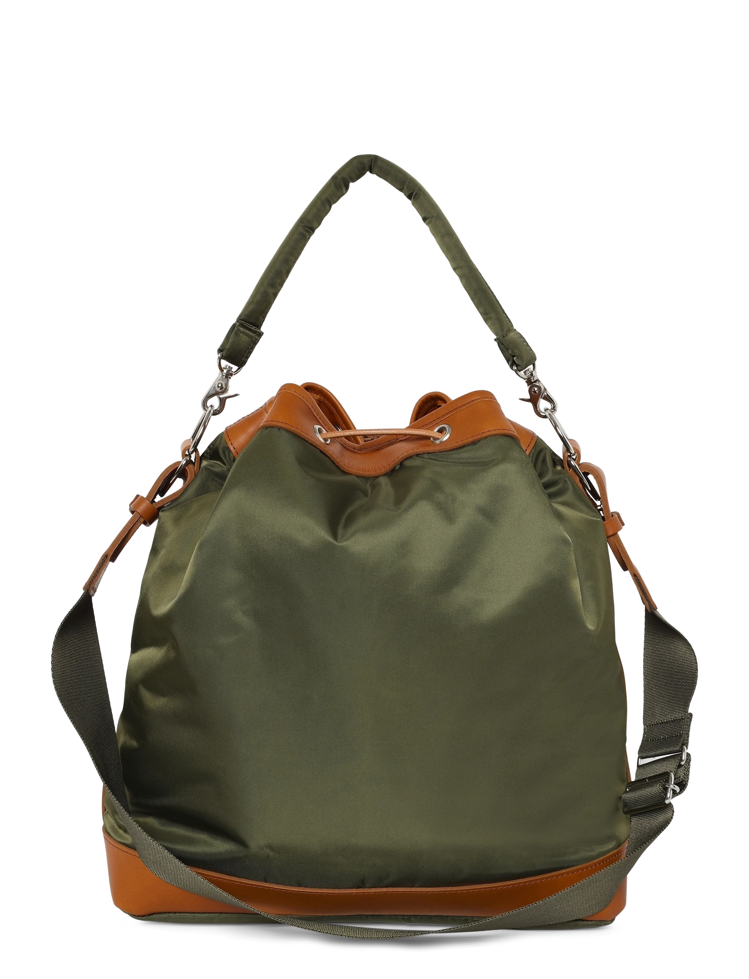 Porter Yoshida - String Drawstring Bag - shoulder bags - green - 1