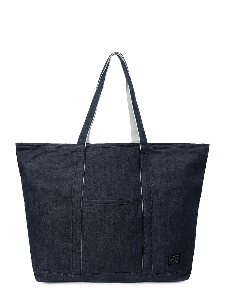 Porter Yoshida - Jean Tote Bag - shoppers - blue - 1