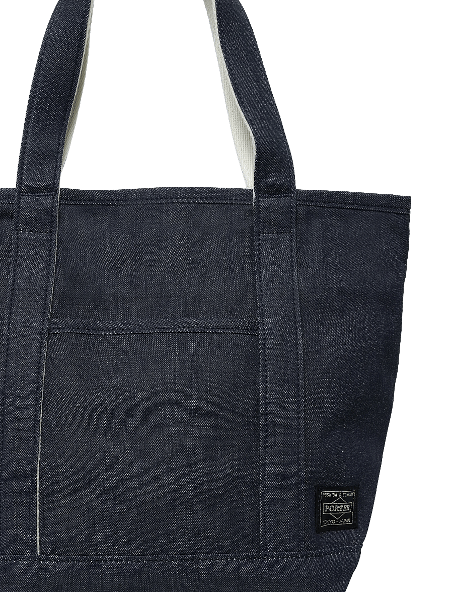 Porter Yoshida - Jean Tote Bag - kandekotid - blue - 2