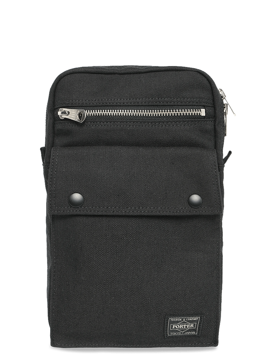 Porter Yoshida - Smoky Sling Shoulder Bag - axelremsväskor - black - 0