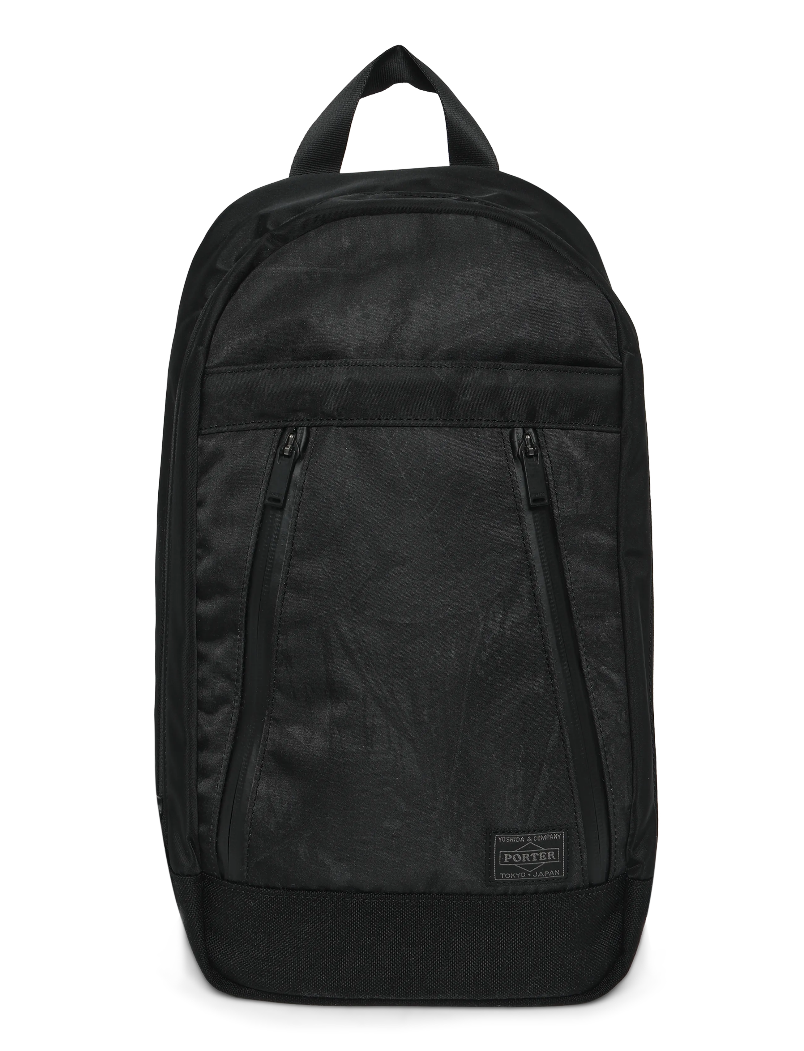 Porter Yoshida Dark Forest Body Bag, One Size, Black, Backpacks > Casual Backpacks, Herre