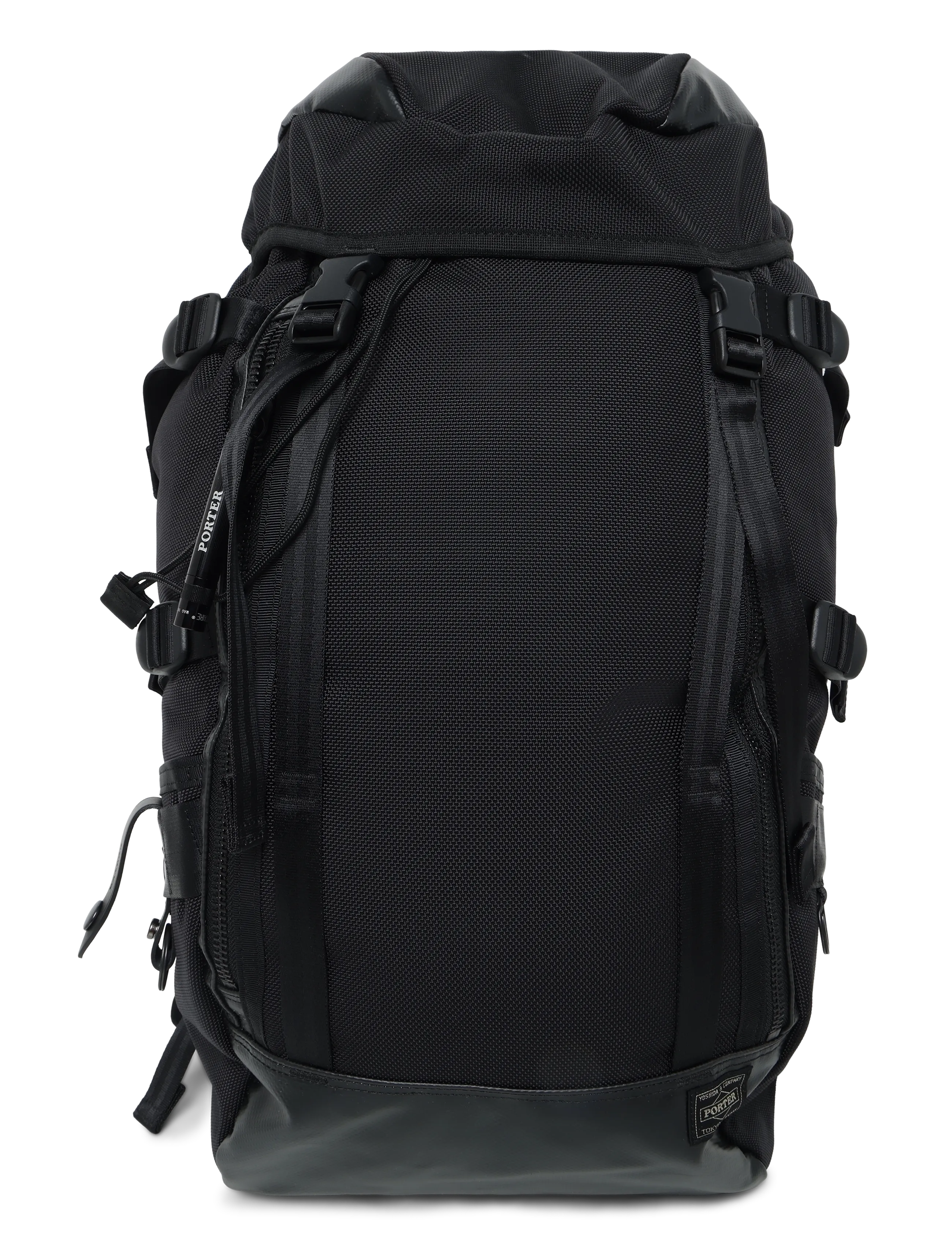 Porter Yoshida Heat Backpack, One Size, Black, Backpacks > Casual Backpacks, Herre