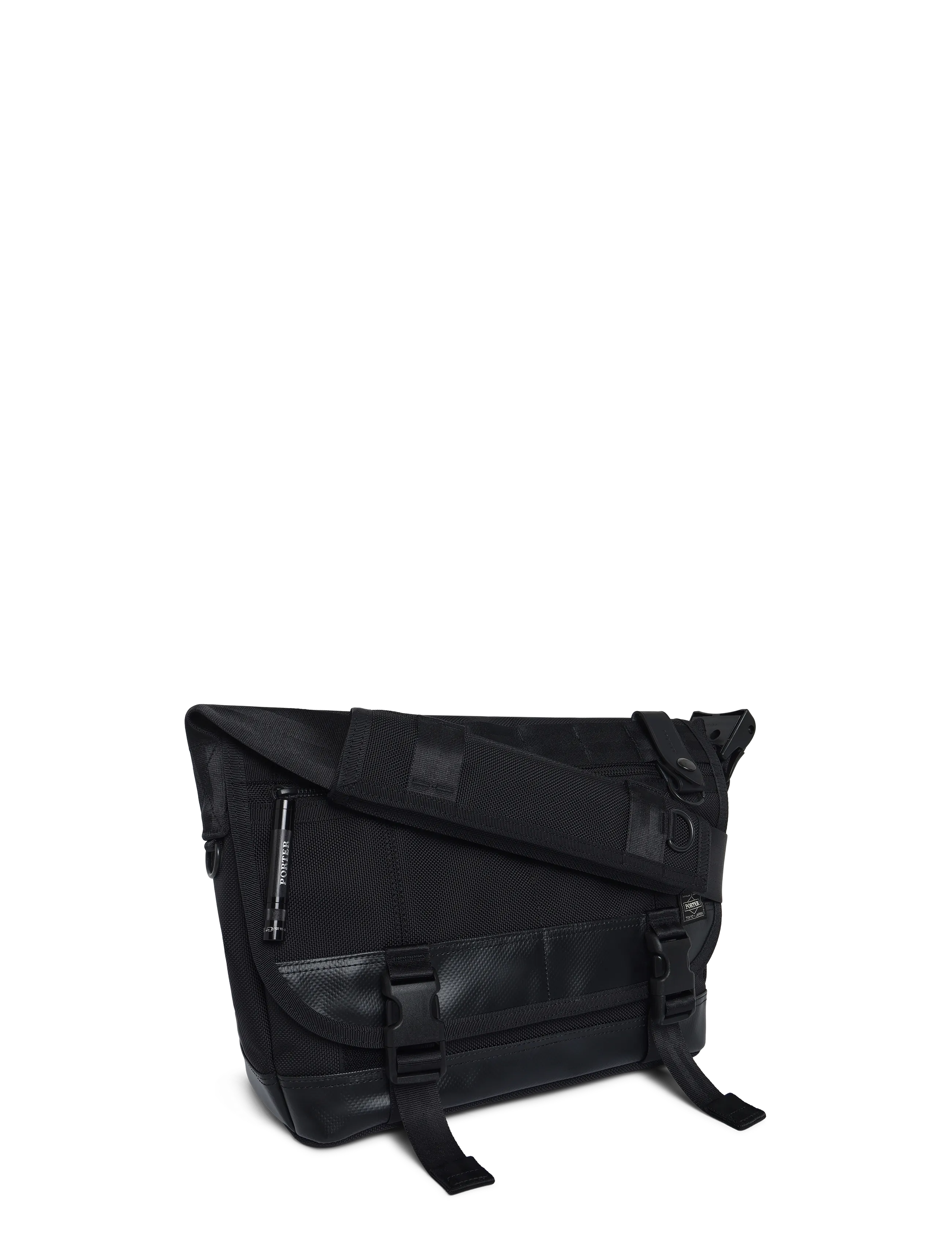 Porter Yoshida - Heat Messenger Bag - schultertaschen - black - 2