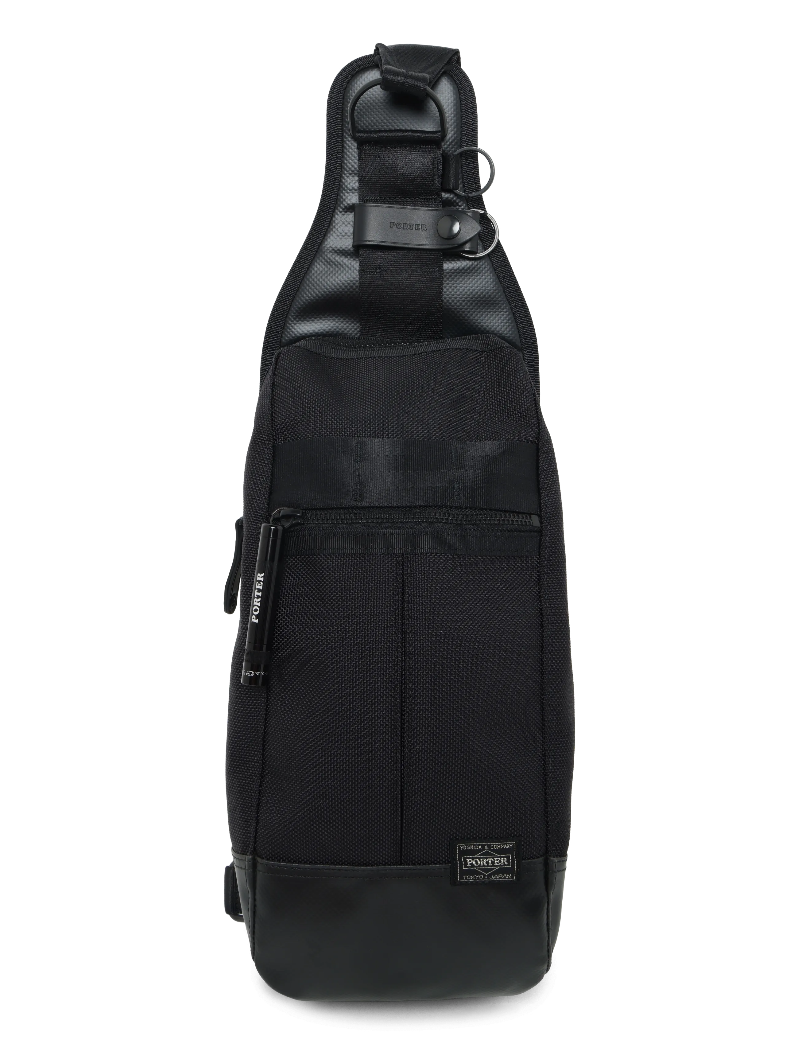 Porter Yoshida Heat One Shoulder Bag, One Size, Black, Tasker > Skuldertasker, Herre