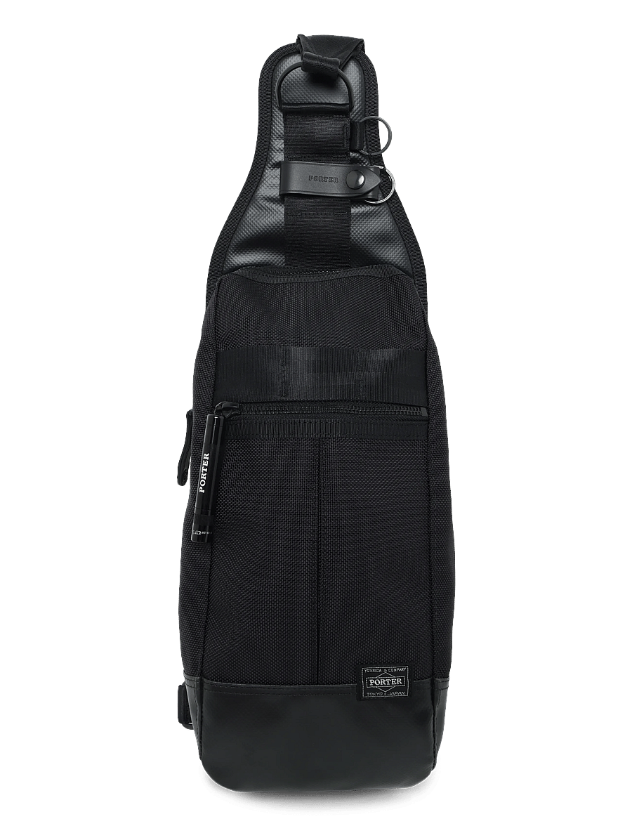 Porter Yoshida - Heat One Shoulder Bag - Õlakotid - black - 0