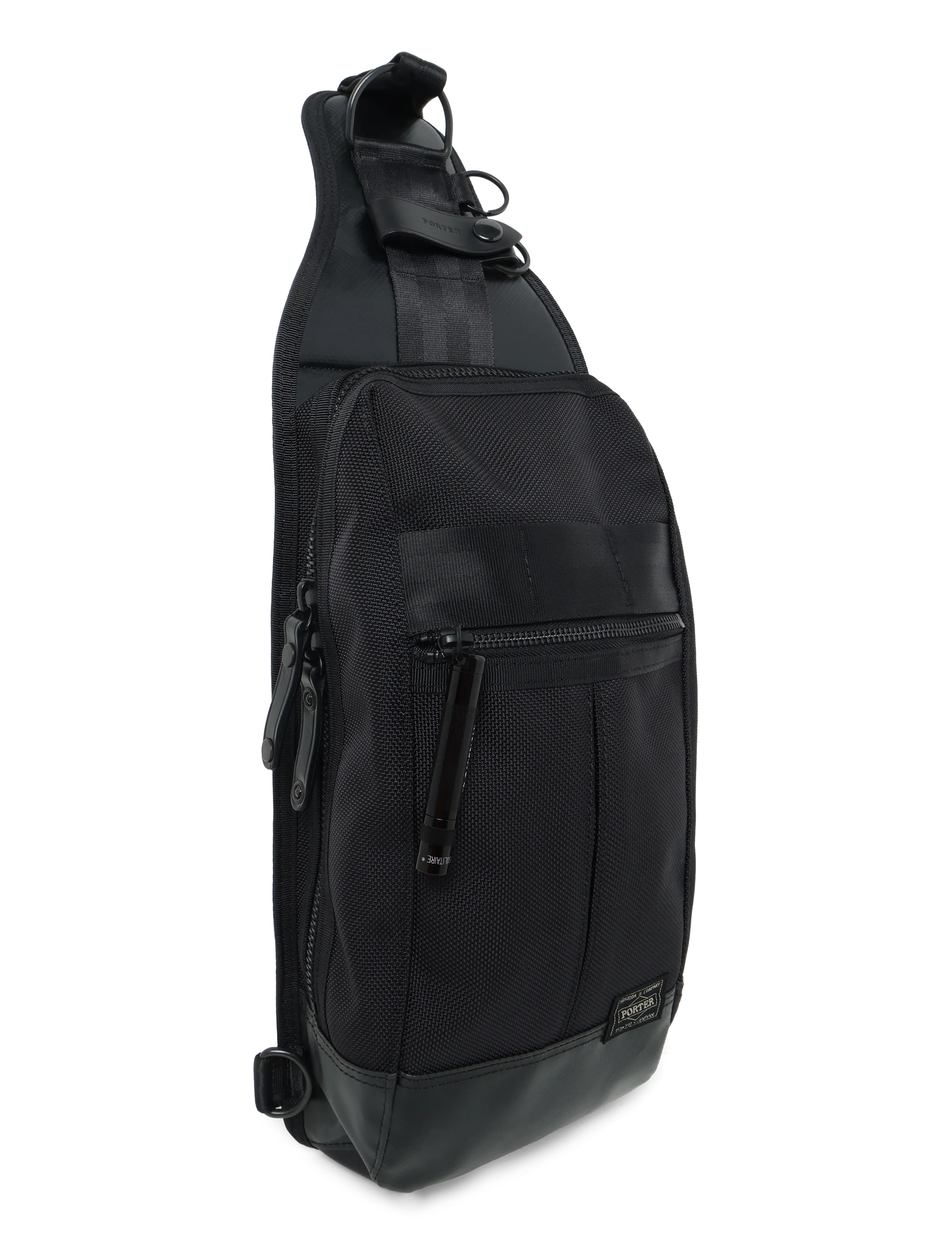 Porter Yoshida - Heat One Shoulder Bag - Õlakotid - black - 2