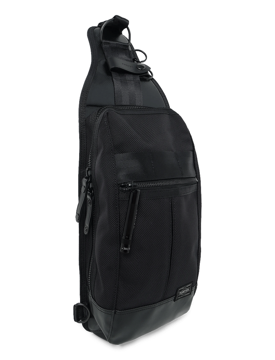 Porter Yoshida - Heat One Shoulder Bag - Õlakotid - black - 2