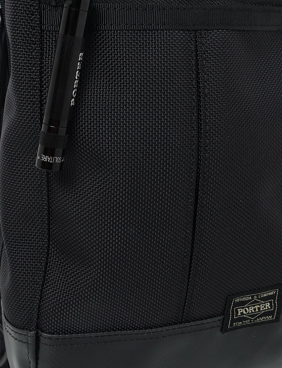 Porter Yoshida - Heat One Shoulder Bag - Õlakotid - black - 3