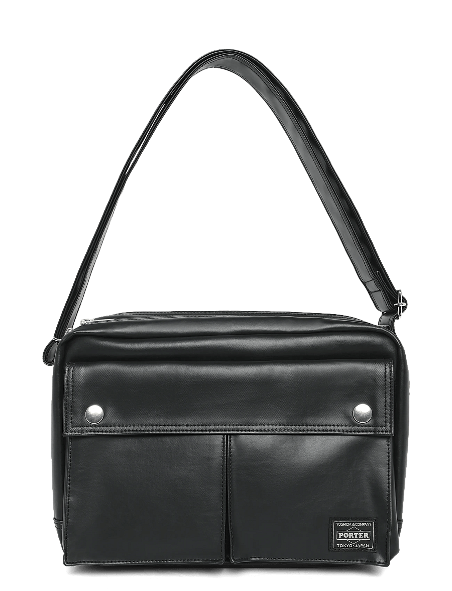 Porter Yoshida - Free Style Shoulder Bag - schultertaschen - black - 0