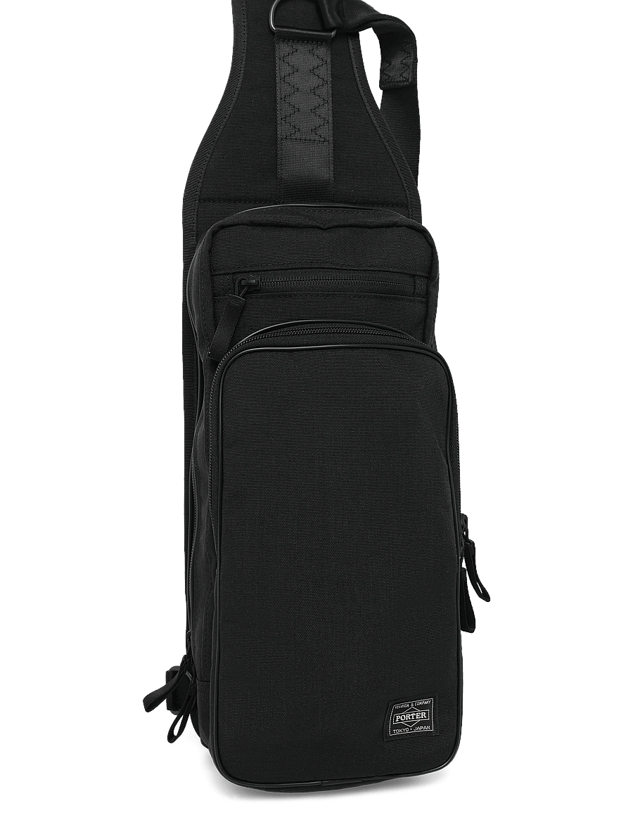 Porter Yoshida - Hybrid Sling Shoulder Backpack - black - 2