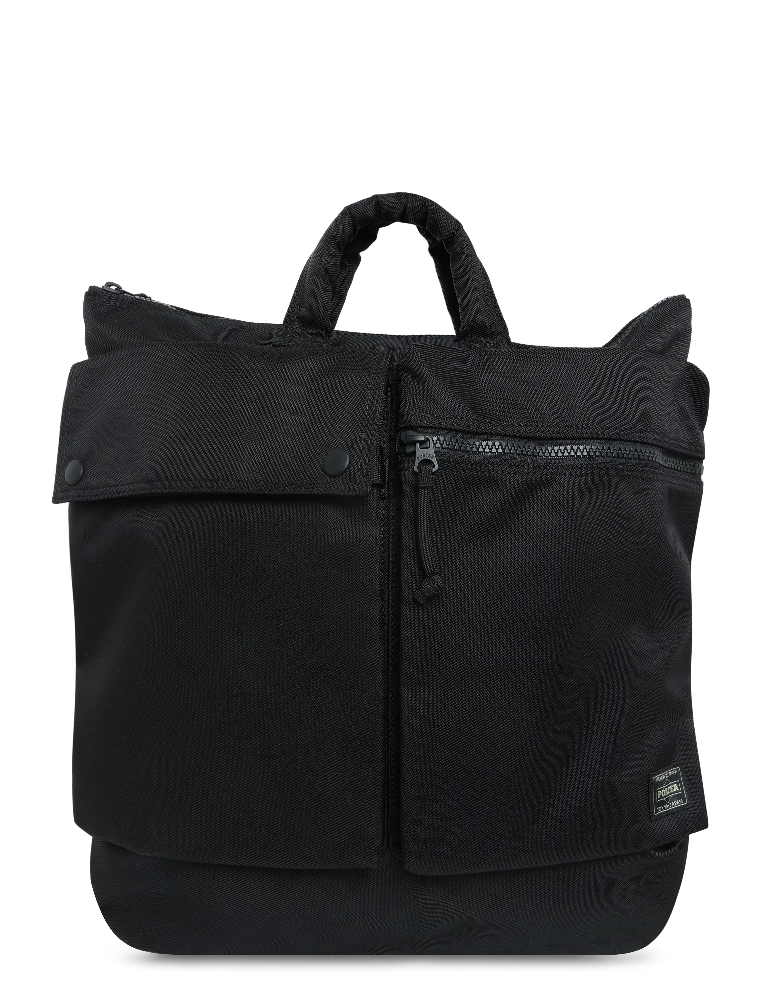 Porter Yoshida Helmet Bag, One Size, Bags, Schwarz - Computer Männerswear