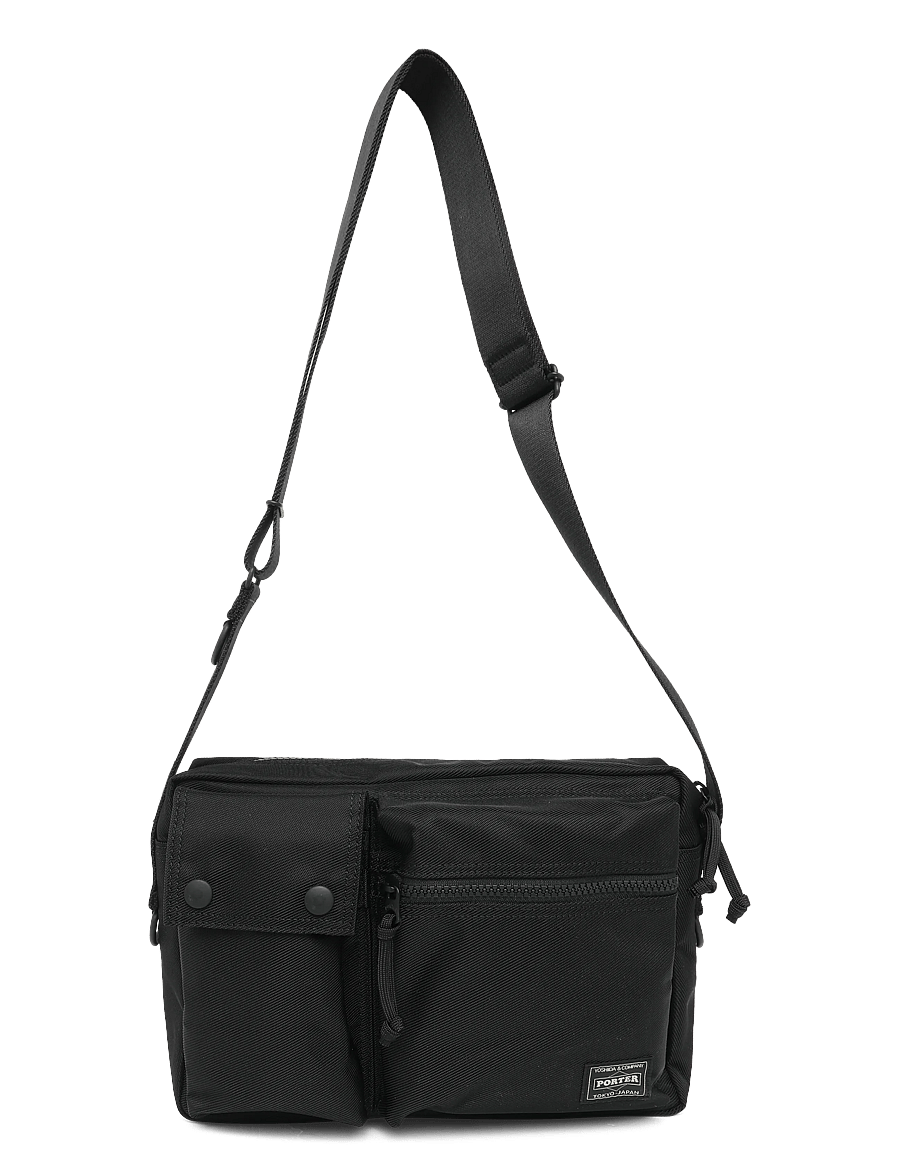 Porter Yoshida - Unit Shoulder Bag - schultertaschen - black - 0