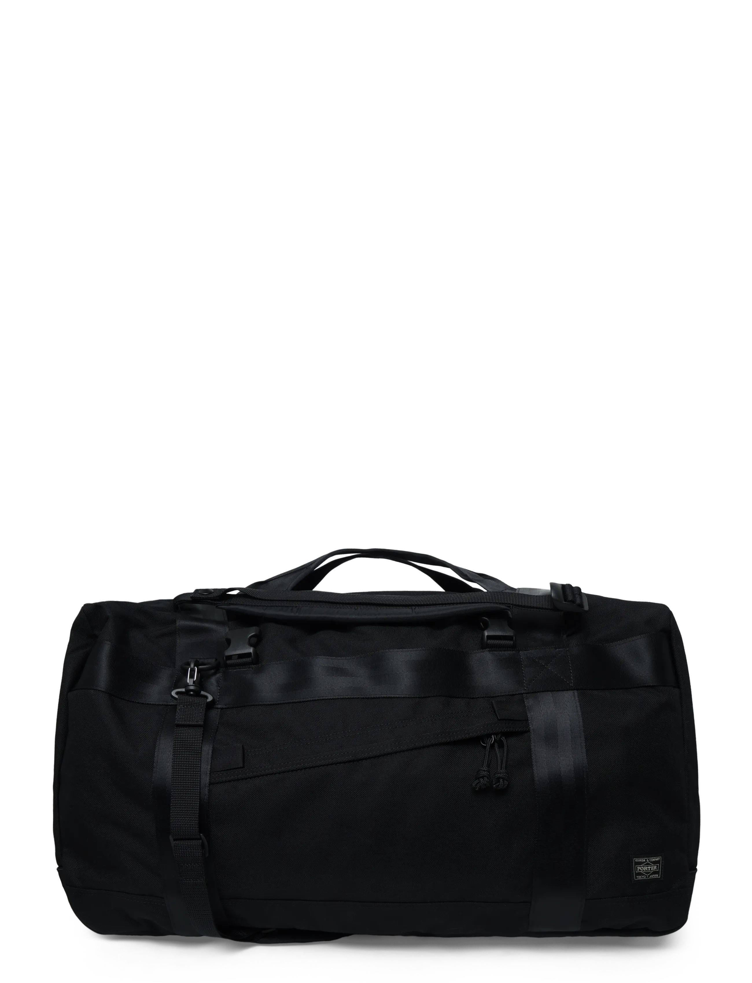 Porter Yoshida Booth Pack 3 Way Duffle Bag, One Size, Weekend Bags, Schwarz - Duffel Männerswear