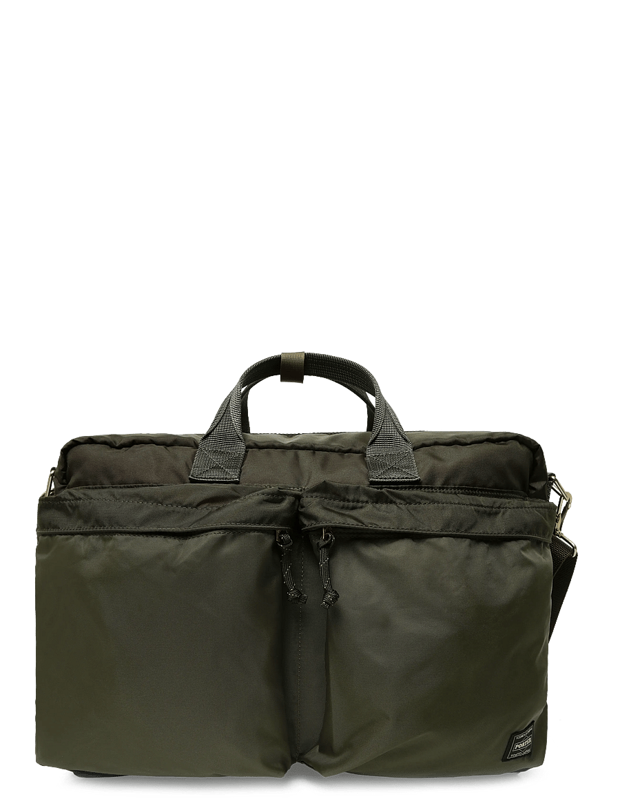 Porter Yoshida - Force 3 Way Briefcase - arvutikotid - green - 0