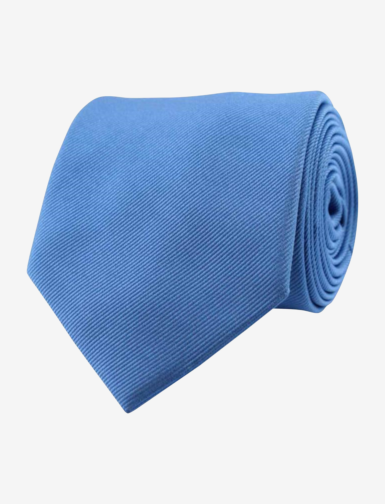 Portia 1924 - Solid Silk Tie - alhaisimmat hinnat - blue - 0