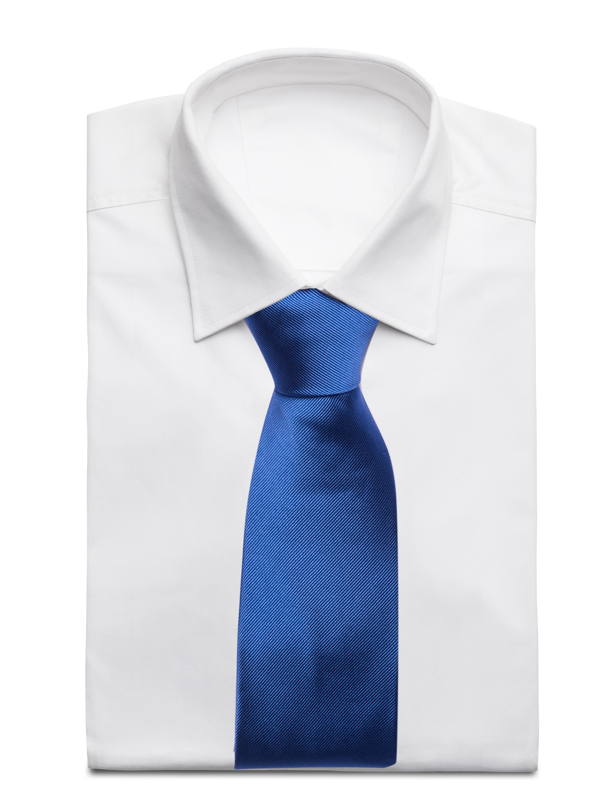 Portia 1924 - Solid Silk Tie - alhaisimmat hinnat - blue - 1