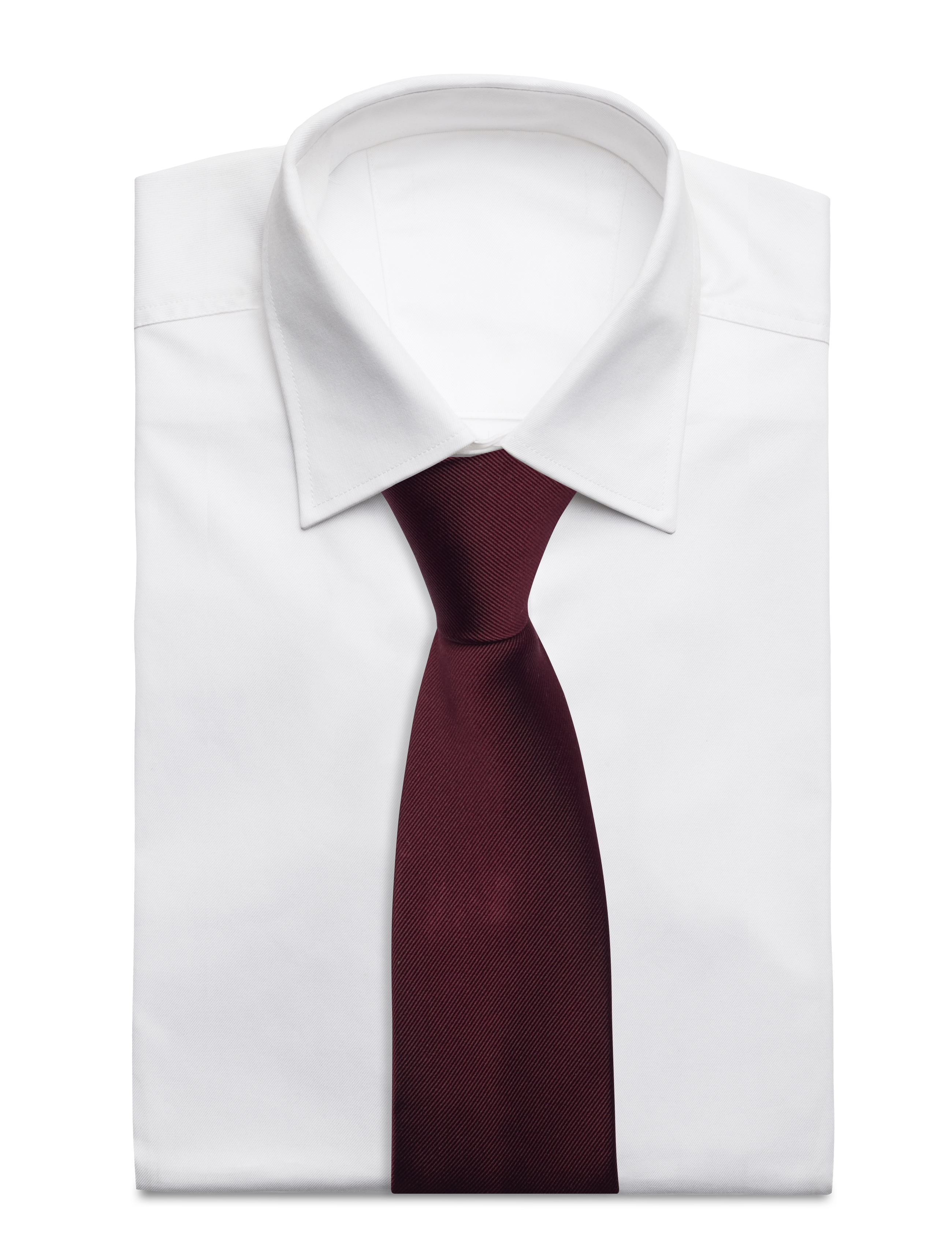 Portia 1924 - Solid Silk Tie - die niedrigsten preise - burgundy - 2
