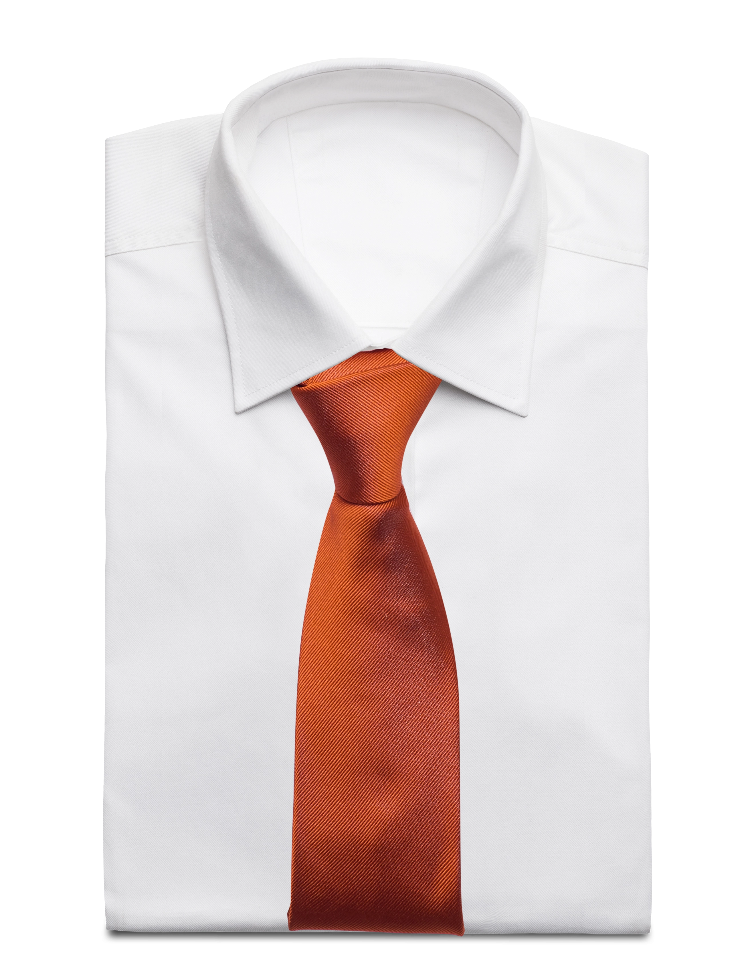 Portia 1924 - Solid Silk Tie - die niedrigsten preise - dark orange - 1