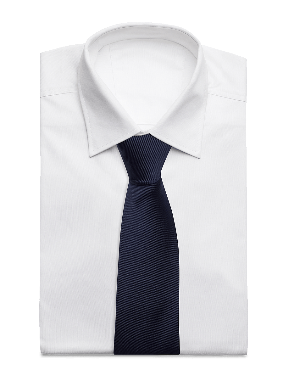 Portia 1924 - Solid Silk Tie - cravates - navy - 3