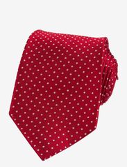 Dots Silk Tie - RED