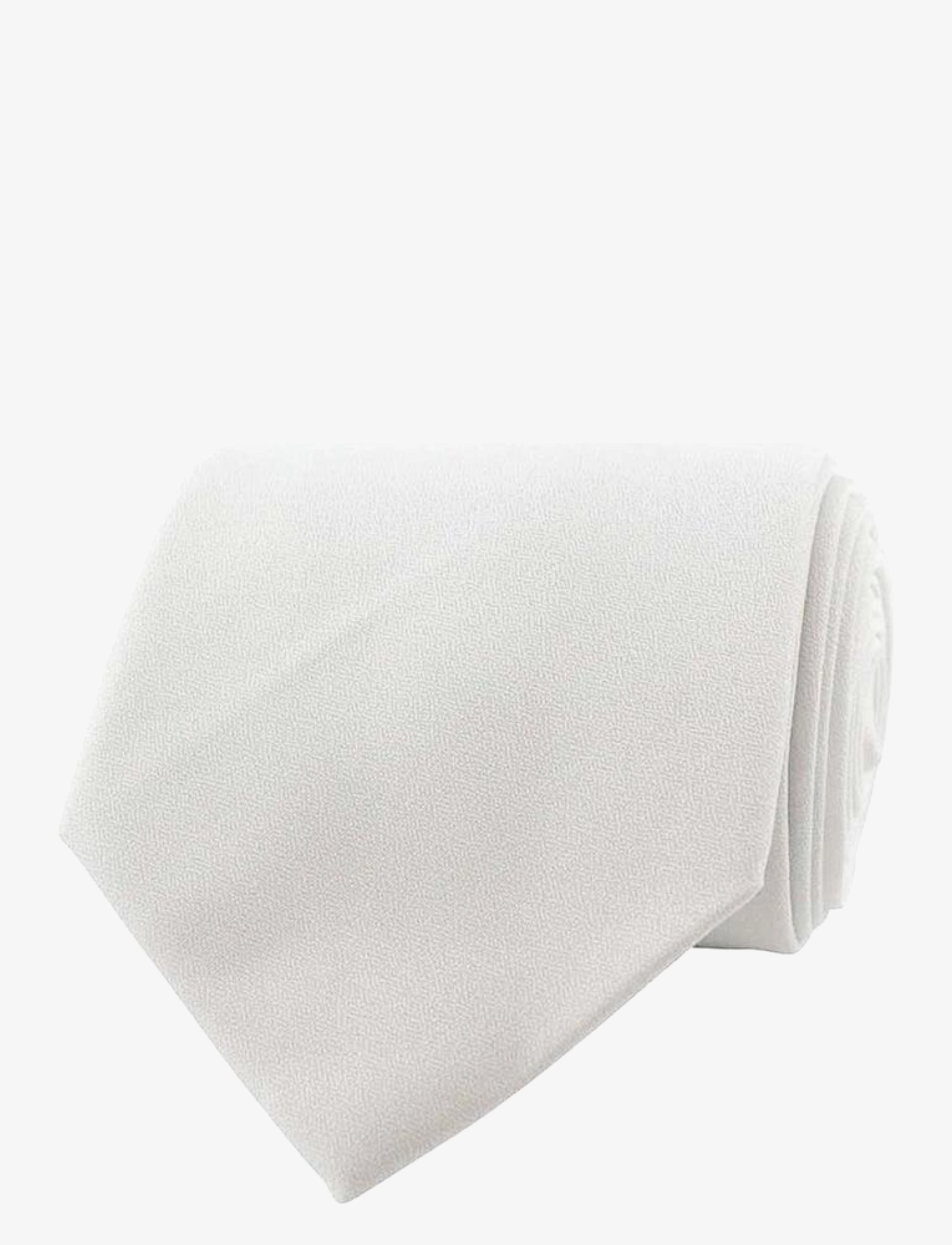 PORTIA 1924 Funeral Tie Weiß - One Size - Herren