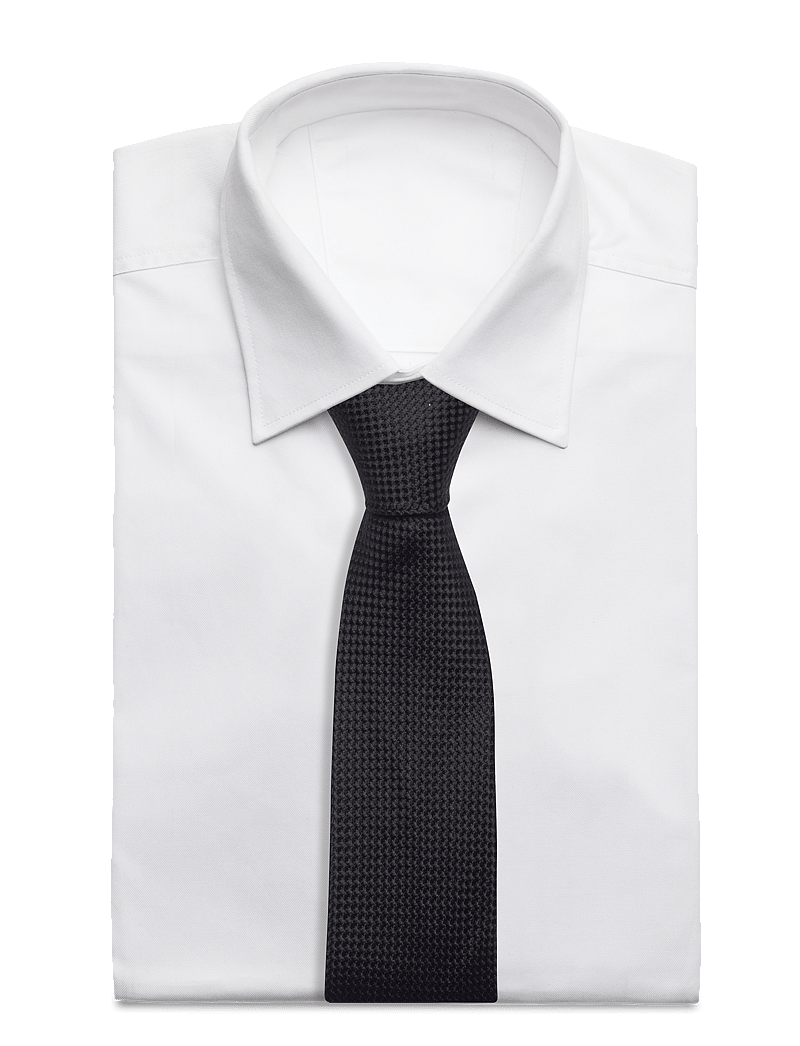 Portia 1924 - Silk Tie - krawatten - black - 4