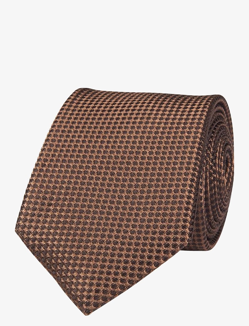 Portia 1924 - Silk Tie - lipsud - brown - 0