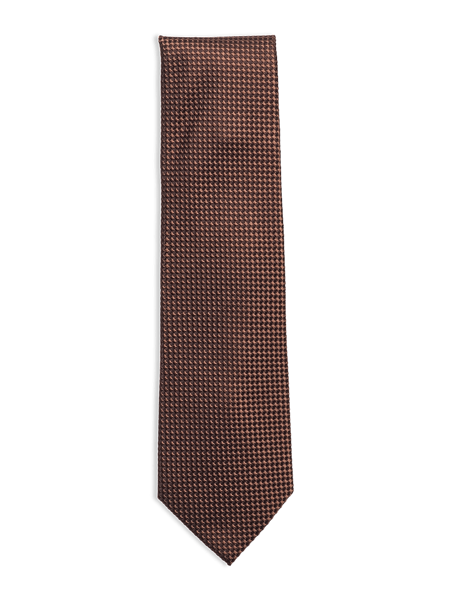Portia 1924 - Silk Tie - krawatten - brown - 1