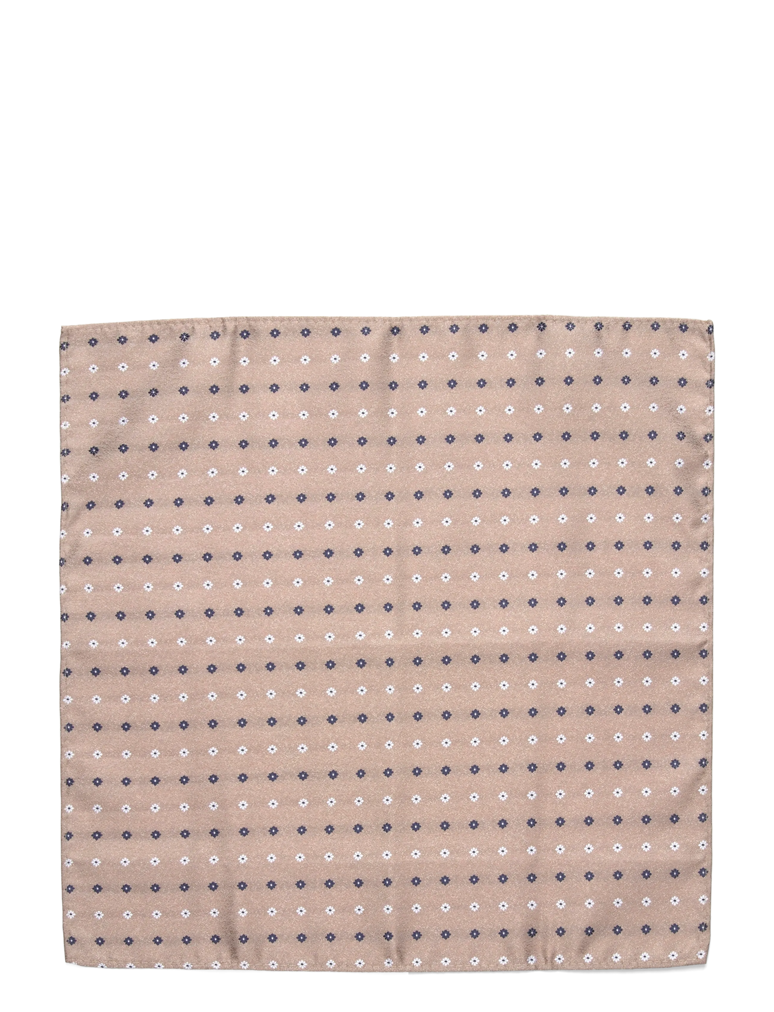 Portia 1924 - Floral Tie & Pocket Square Set - einstecktücher - beige - 2