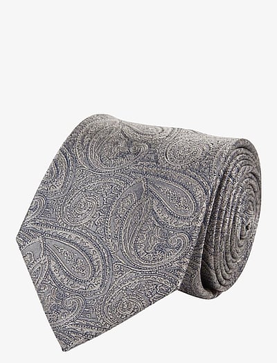 Portia 1924 Paisley Silk Tie - Accessoires - BEIGE / beige
