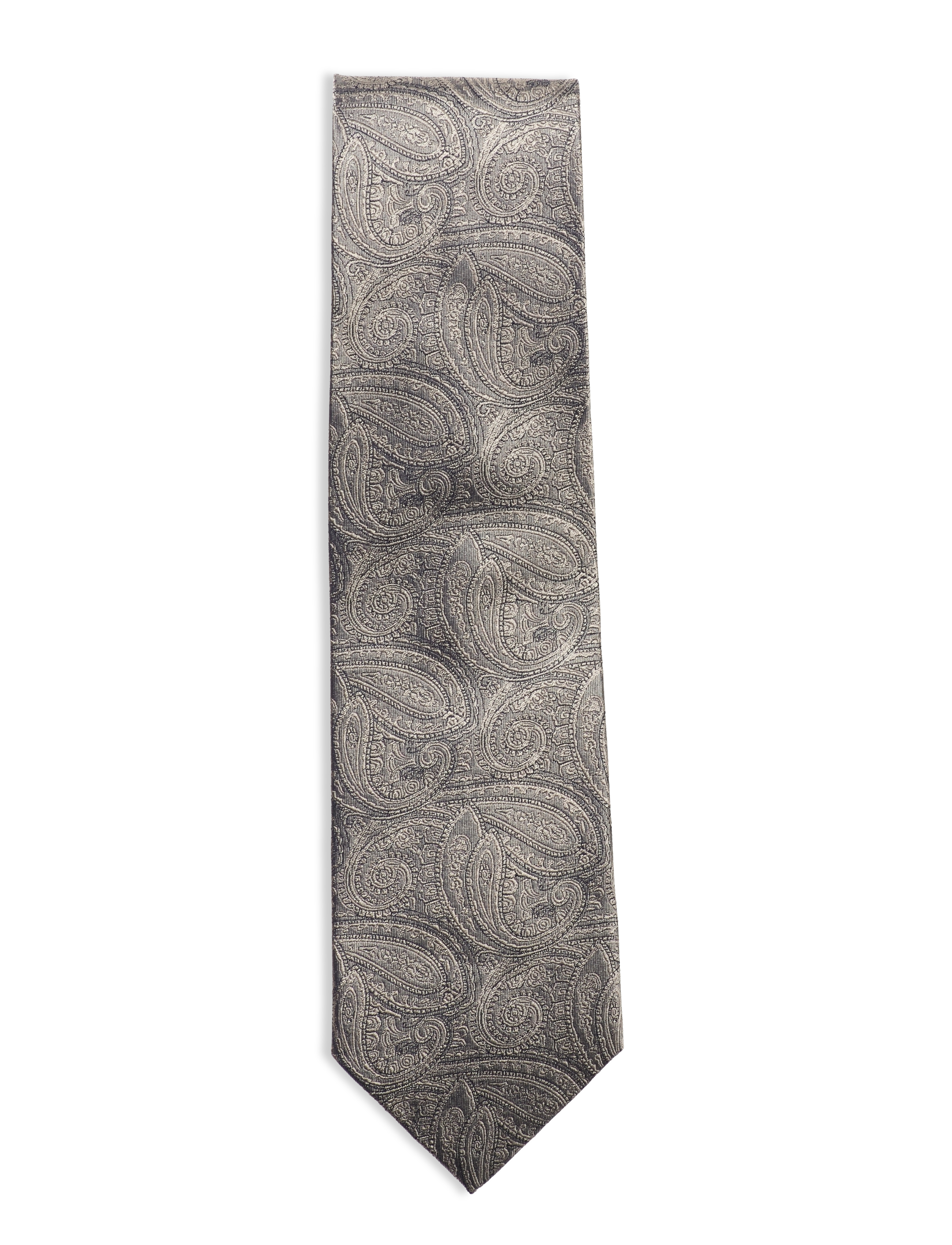 Portia 1924 - Paisley Silk Tie - slips - beige - 1