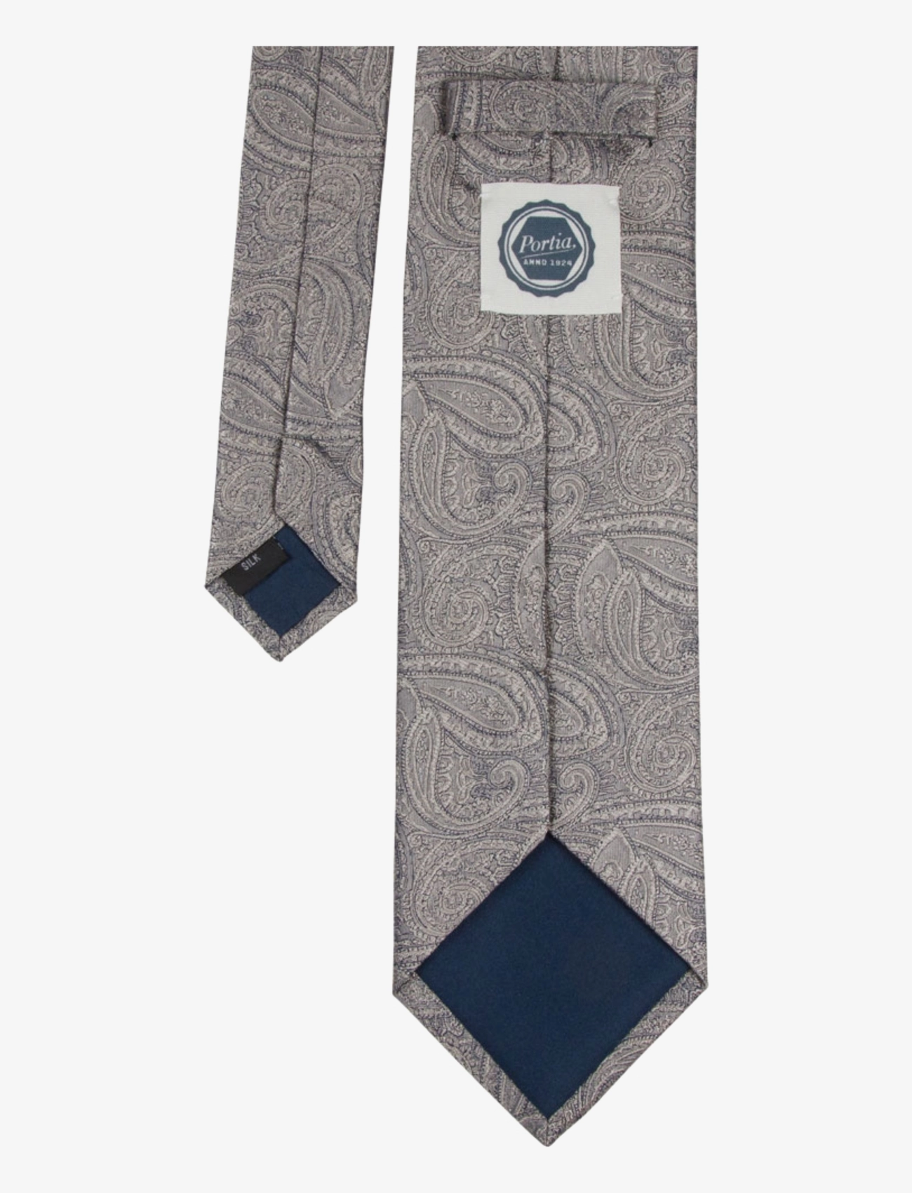 Portia 1924 - Paisley Silk Tie - slips - beige - 3